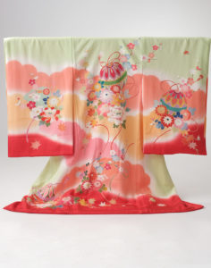 女の子お宮参り着物