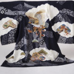 お宮参り男の子着物紺色